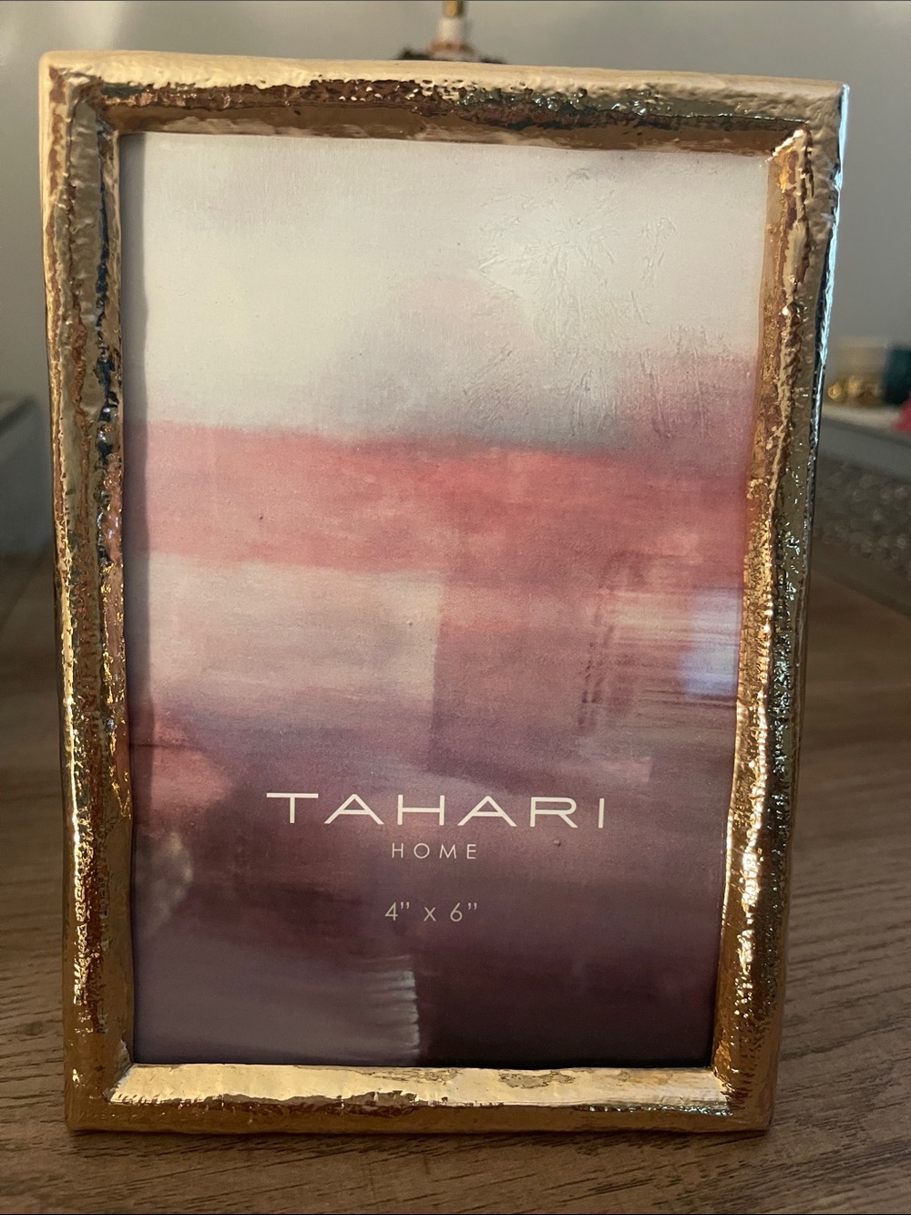 Tahari Gold Frame Abstract Wall Art - 4X6